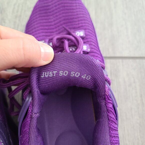 Women's Just So So Purple Athletic Sneakers Size US 9 EU 40 - Picture 12 of 12